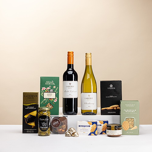 Hospitality Tray Deluxe Laborie Wine Duo