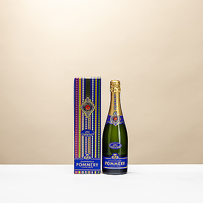 This special edition Pommery gift box makes for a very memorable presentation.