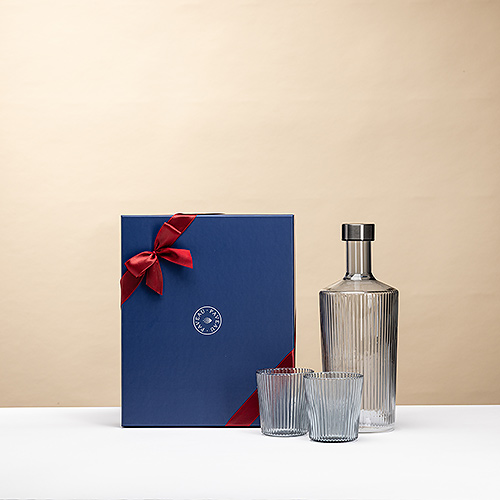 Paveau Twilight Gift Set with Bottle & Elegant Glasses