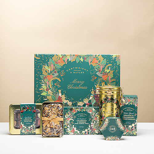 Cartwright & Butler Merry Christmas Selection Hamper