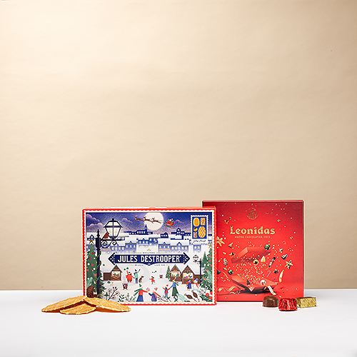 Belgian Chocolate & Biscuits Christmas Tower