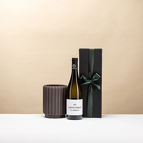 EOY 2025: Dentelles Wine Cooler - Earth with Wine Bottle in Giftbox