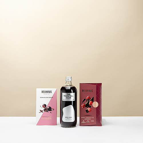 Mocktail Club Berry with Neuhaus Chocolates