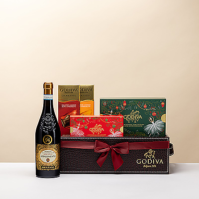 Executive Christmas Hamper with wine