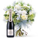 White Christmas Tradition Bouquet & Lenoble Grand Cru [01]