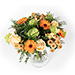 Fresh Orange Bouquet & Godiva Happy Birthday Chocolates [03]