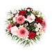 Pink & Red Bouquet Medium & Godiva Chocolates With Love [03]