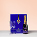 Pommery Champagne Brut Royal Coffret with 2 Champagne Glasses, 75 cl [01]