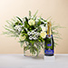 Simply White Bouquet & Champagne Pommery Brut Royal [01]