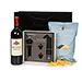Bordeaux Wine Connoisseur & Caviar Chips Gift Set [01]