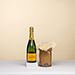 Gift 2021 : Kywie Champagne Cooler Camel Suede & Veuve Cliquot Brut , 75cl [01]