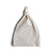 Mushie Organic Baby Gown & Beanie - Beige Melange [03]