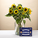 Sunflowers with Jules Destrooper cookies [01]