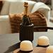 Dentelles Wine Cooler - Earth with Wine Bottle in Giftbox [02]