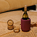 Rafraîchisseur à vin Dentelles - Wine avec bouteille de vin en coffret cadeau [02]