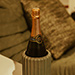 Dentelles Wine Cooler - Olive with Wine Bottle in Giftbox [02]