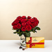 Red Roses with Godiva Chocolates [01]
