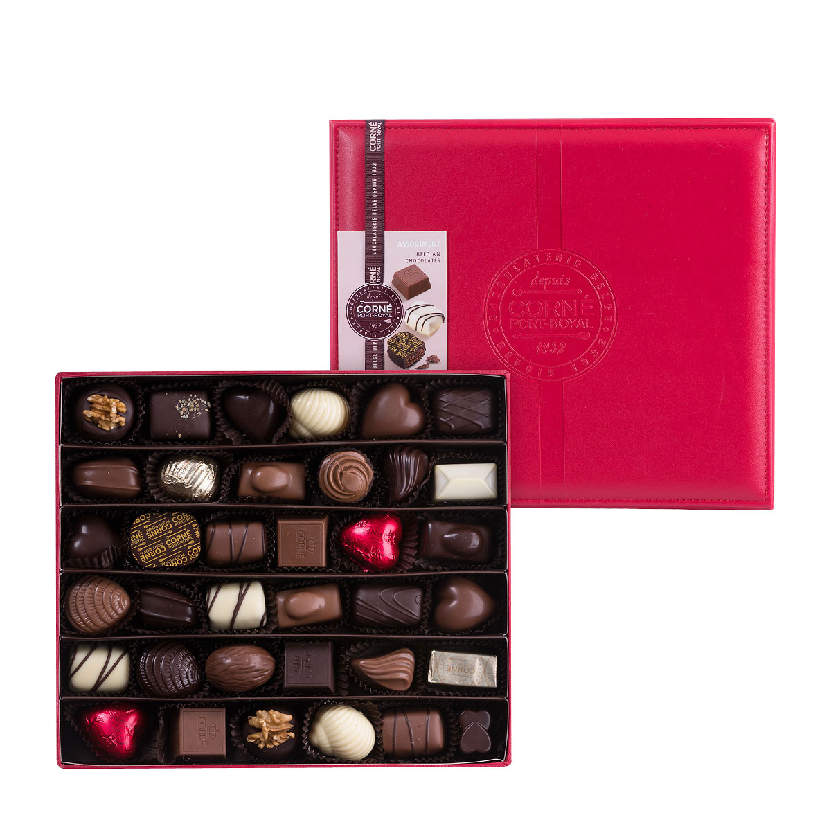 Corné PortRoyal Chocolate Gift Basket with Belgian