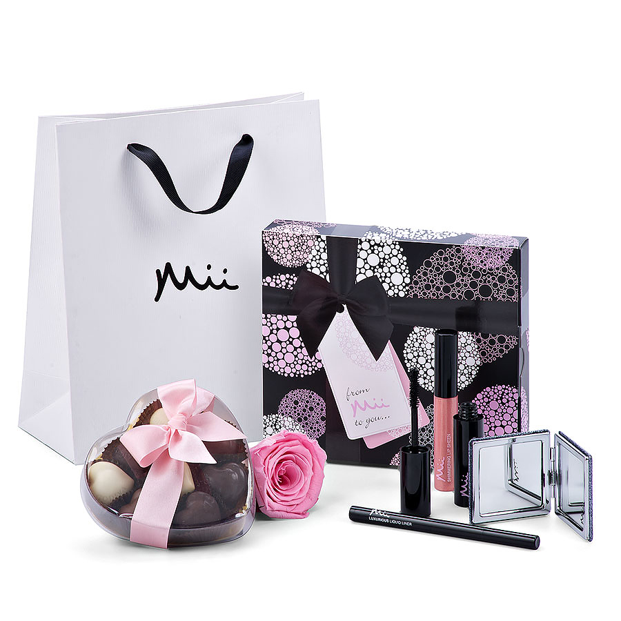Verbazingwekkend Mii Luxurious Make Up Set with Godiva & Rose - Delivery in Belgium DZ-63