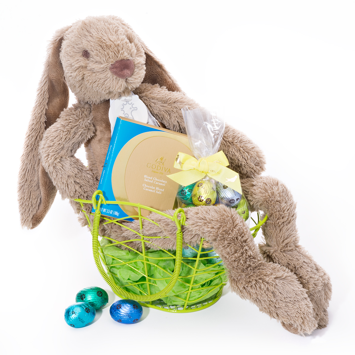 Happy Easter Fun Gift Basket - Delivery