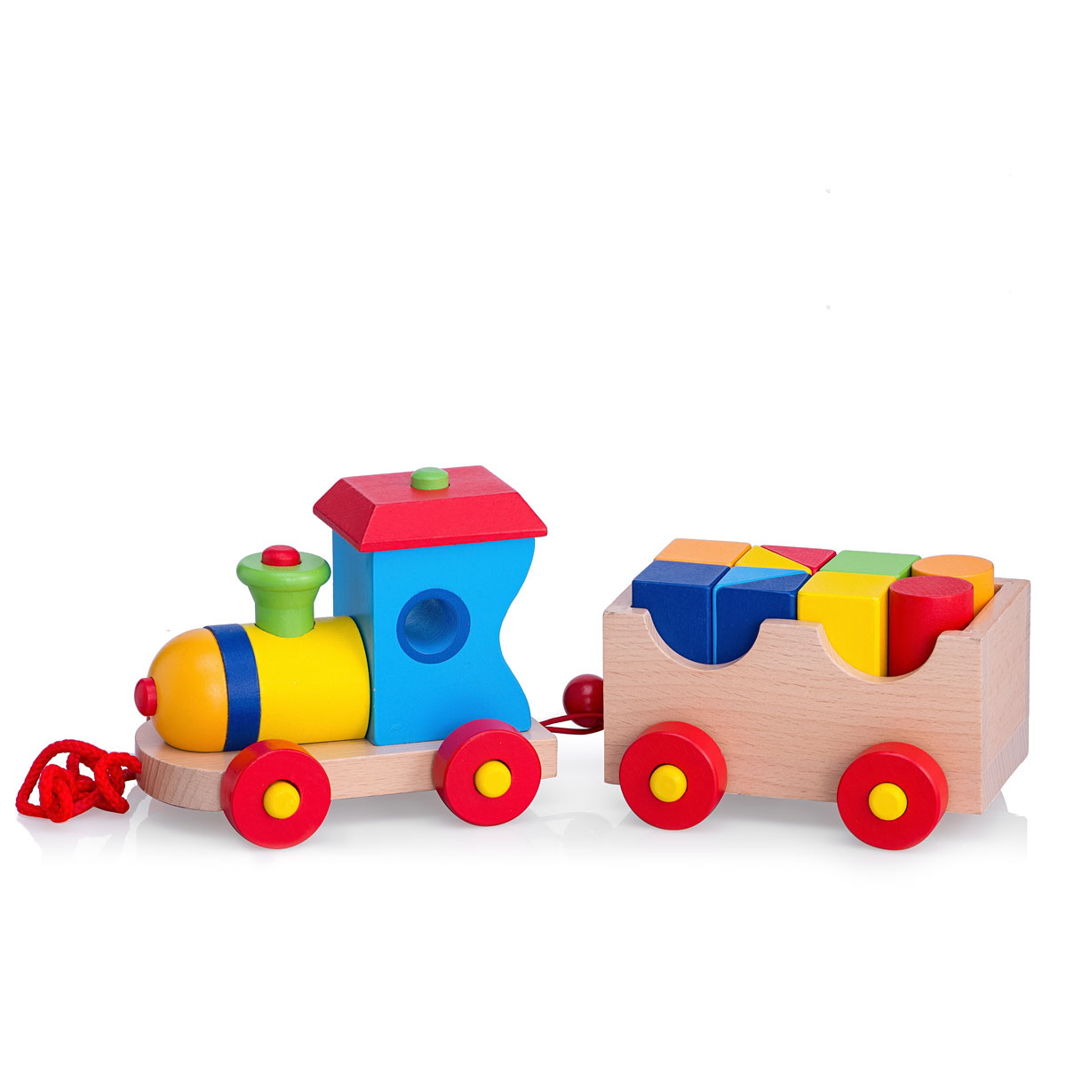 wooden train