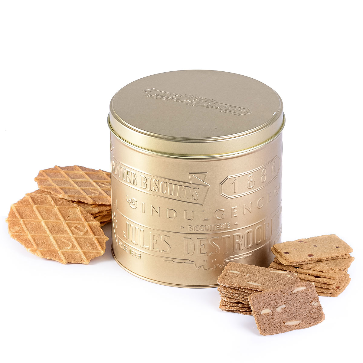 Destrooper Biscuits Jules' Tin Box, 217 g Delivery in Germany by