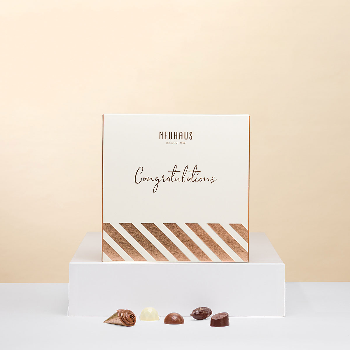 Neuhaus Congratulations Discovery Box 25 Pcs Delivery In Belgium By Giftsforeurope