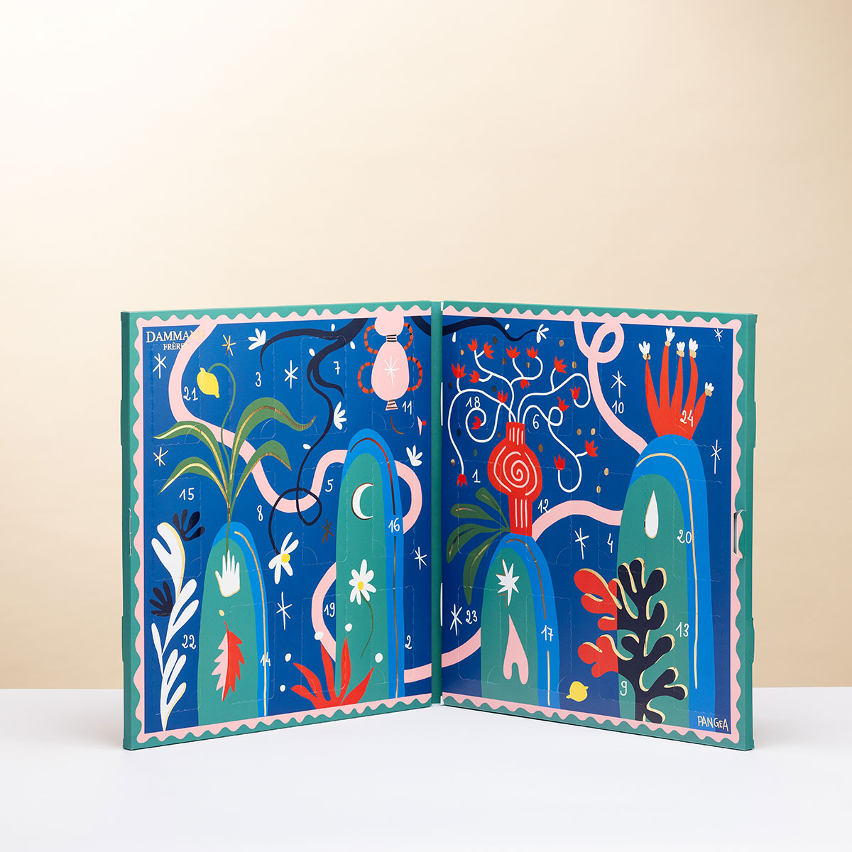 Dammann Tea Advent Calendar 2023 Delivery in Ireland by GiftsForEurope