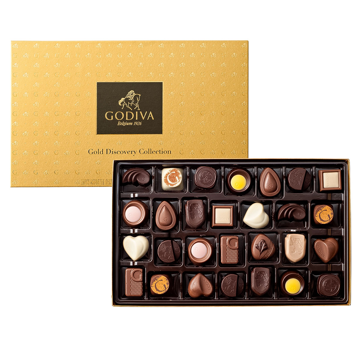 godiva gold discovery box 28 pcs delivery in germany by journey back to christmas